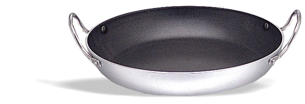 Paellera 28 cm Alumínio com Antiaderente para Cozinha Profissional