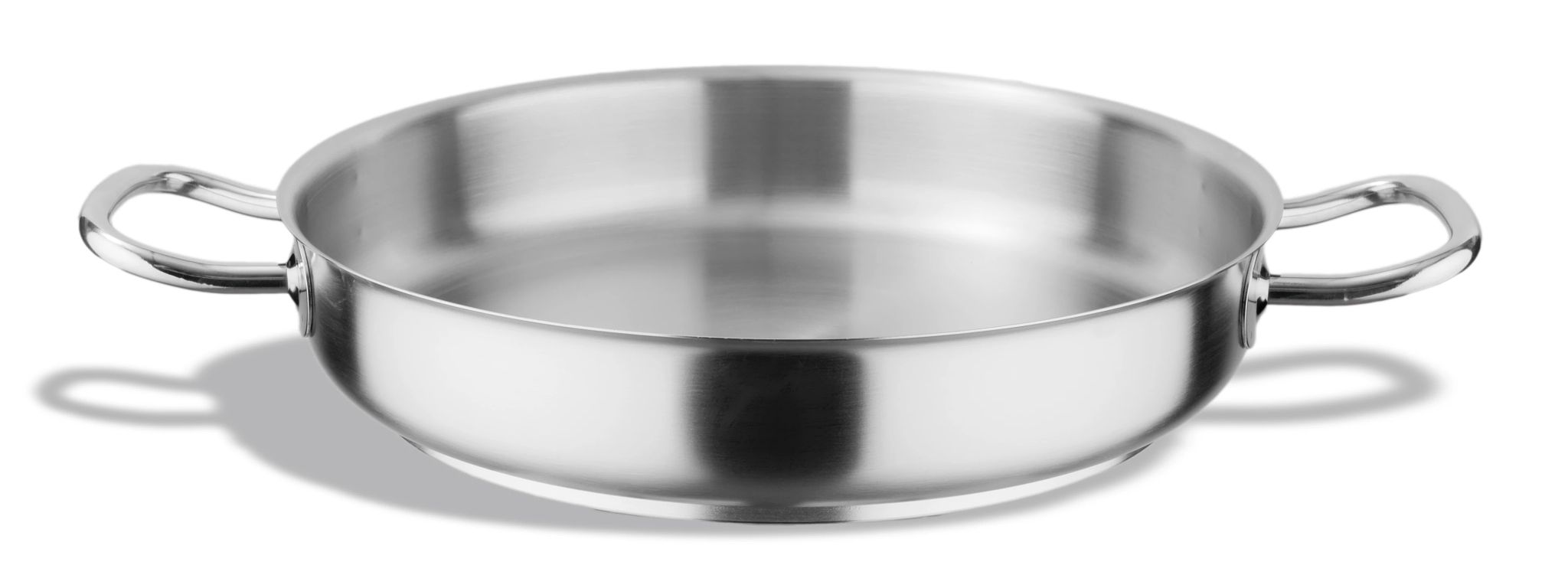 Paellera Inox 45 cm Indução 12L para Cozinha Profissional