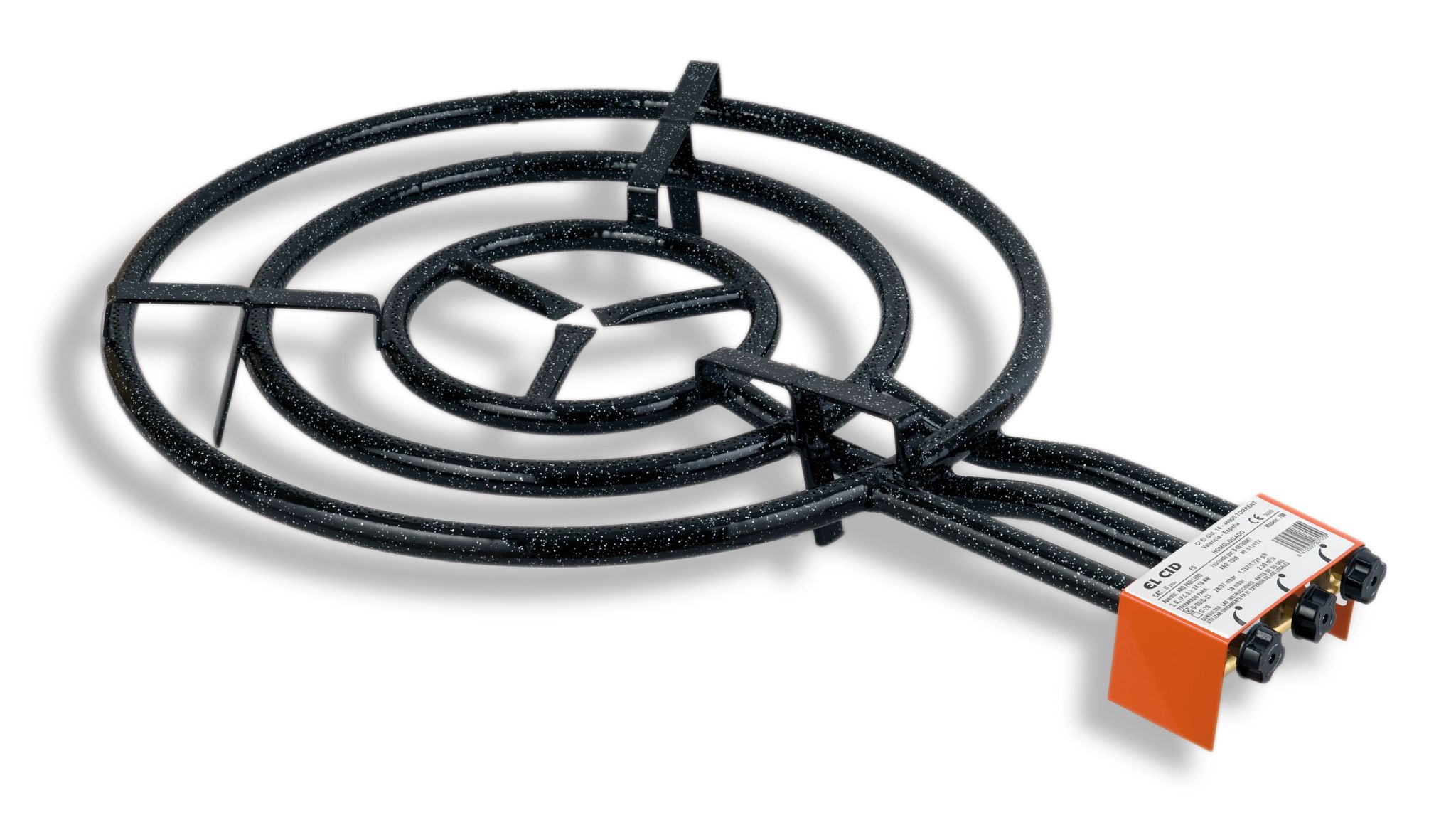 Queimador Gás para Paellas 70cm - Aço Esmaltado Profissional