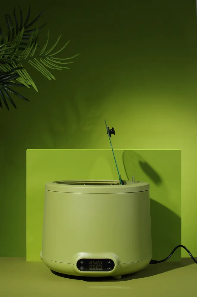 Panela de Sopa Elétrica 8L, Verde, 220-240V/500W para Buffet