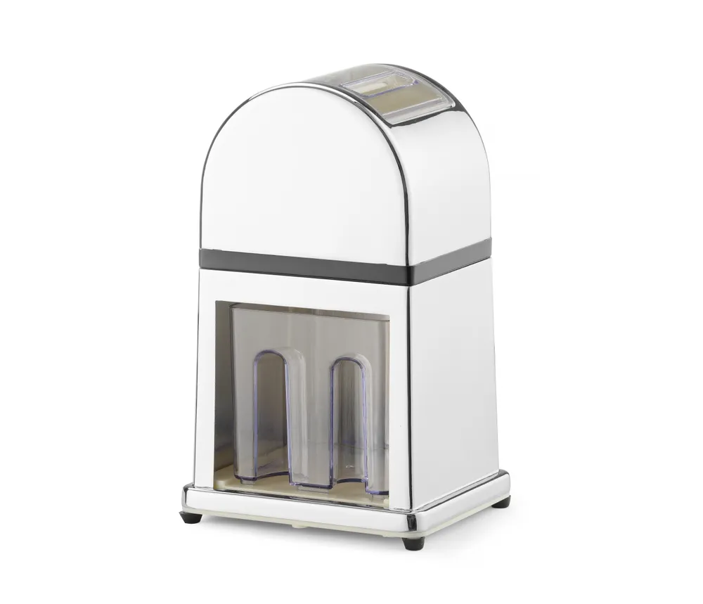 Picador de Gelo Manual para Bar, Aço Inox, 175x160x294mm