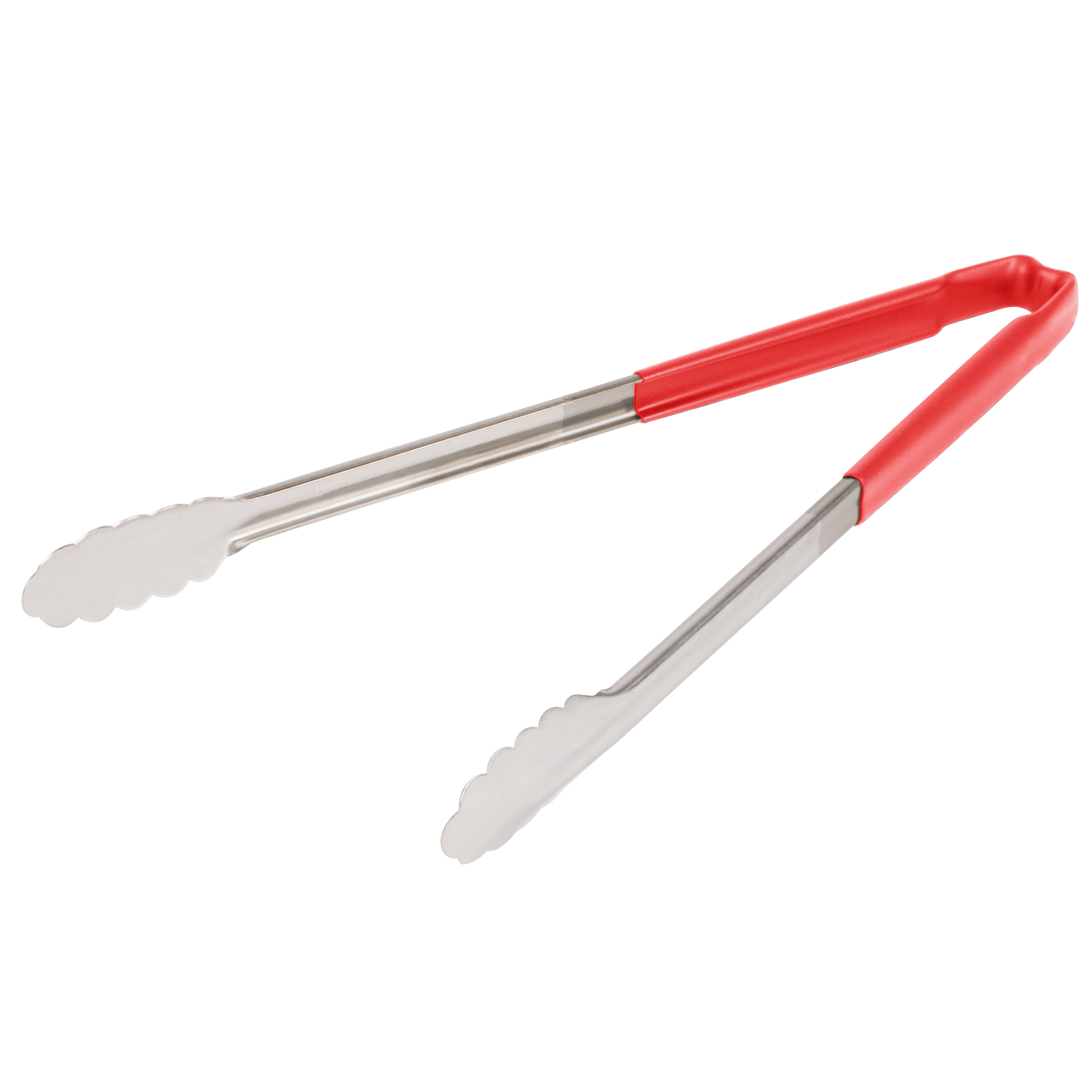 Pinças Festoneadas Monobloc Aço Inoxidável 40.6 cm Cabo Vermelho
