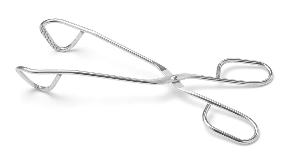 Pinças de Servir Curvas 235mm para Serviço de Mesa Profissional