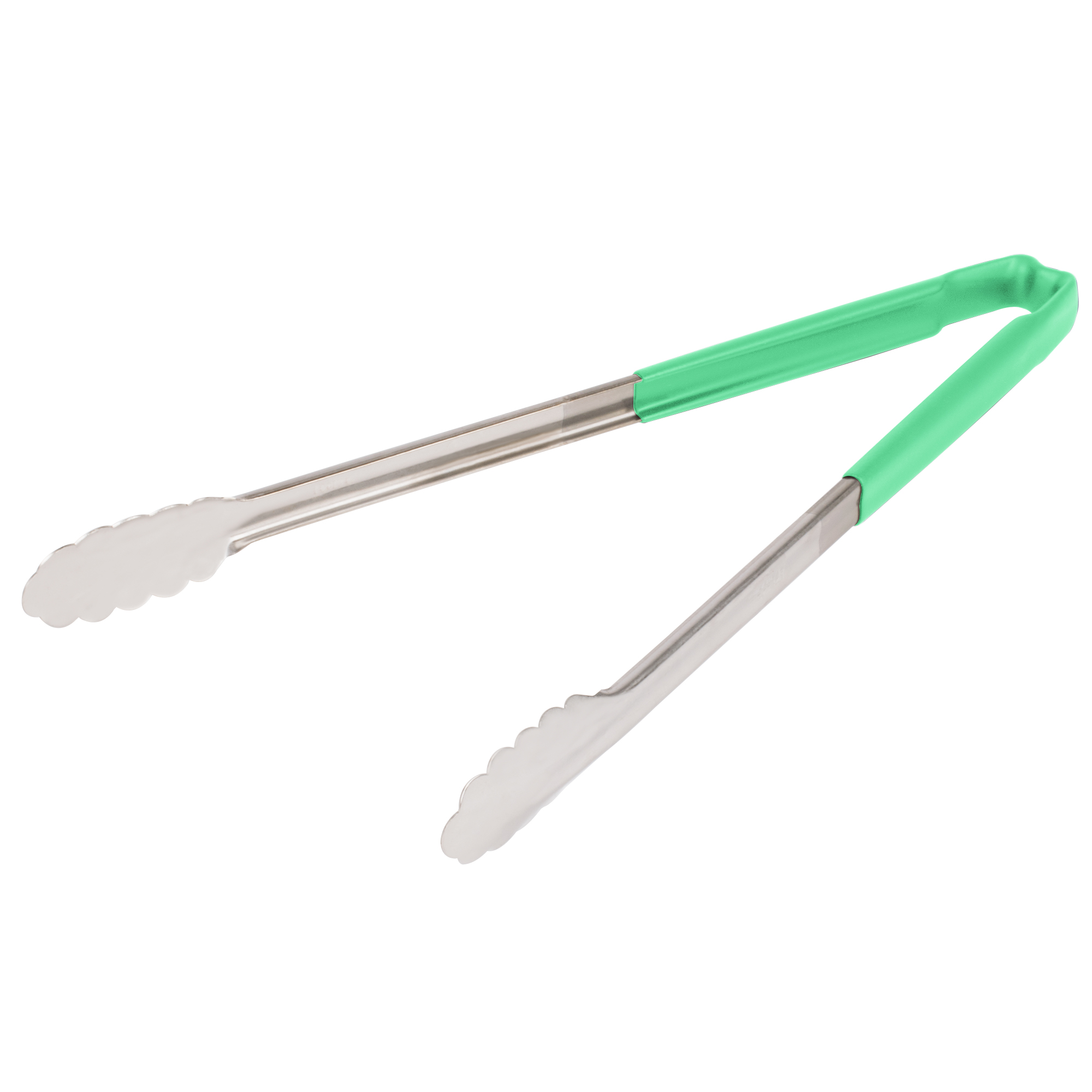 Pinças Festoneadas Aço Inoxidável 40 cm Cabo Verde