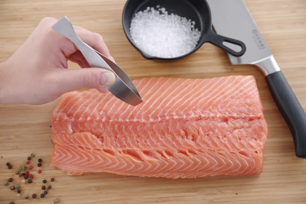 Pinças Profissionais para Remover Espinhas de Peixe 130mm