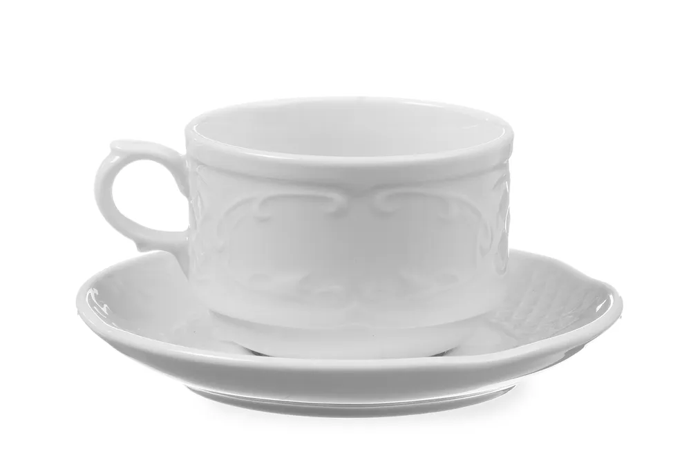 Pires de Porcelana Branca para Chávena de Café Ø138mm