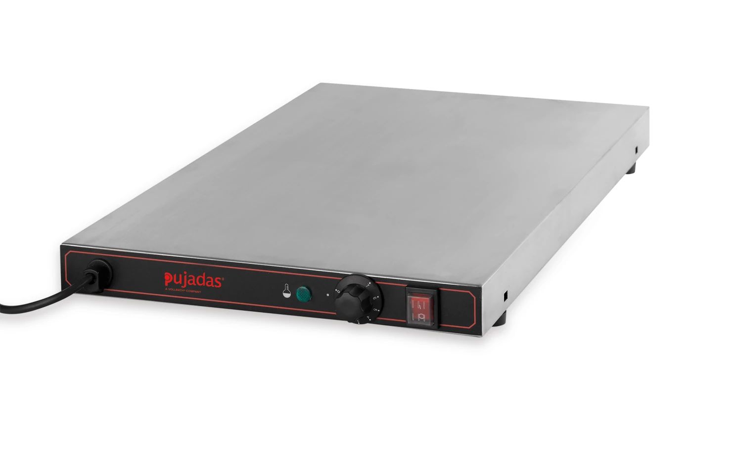Placa de Aquecimento Elétrica Aço Inox 600W para Buffet