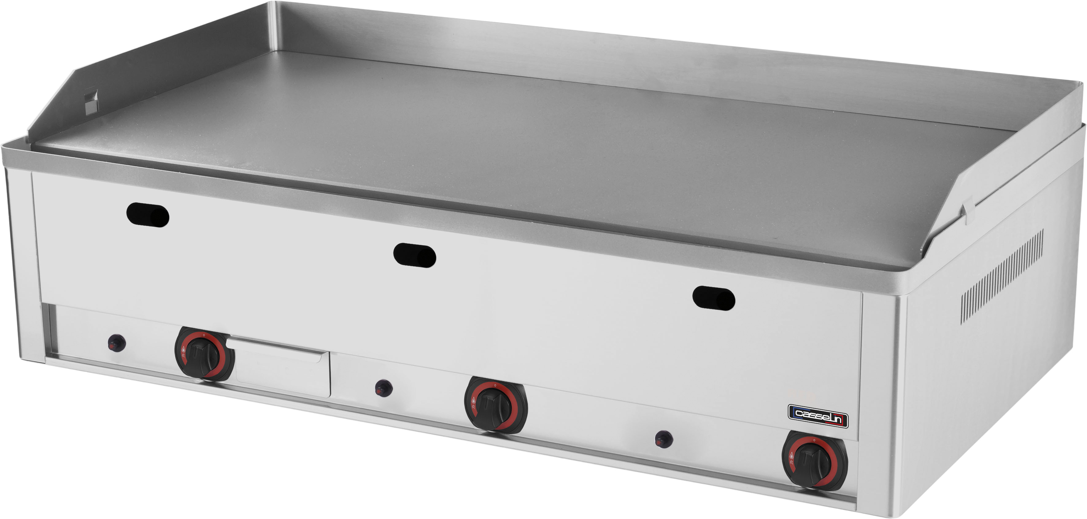 Placa de Grelhar a Gás Ferro Fundido 990mm para Cozinha Profissional