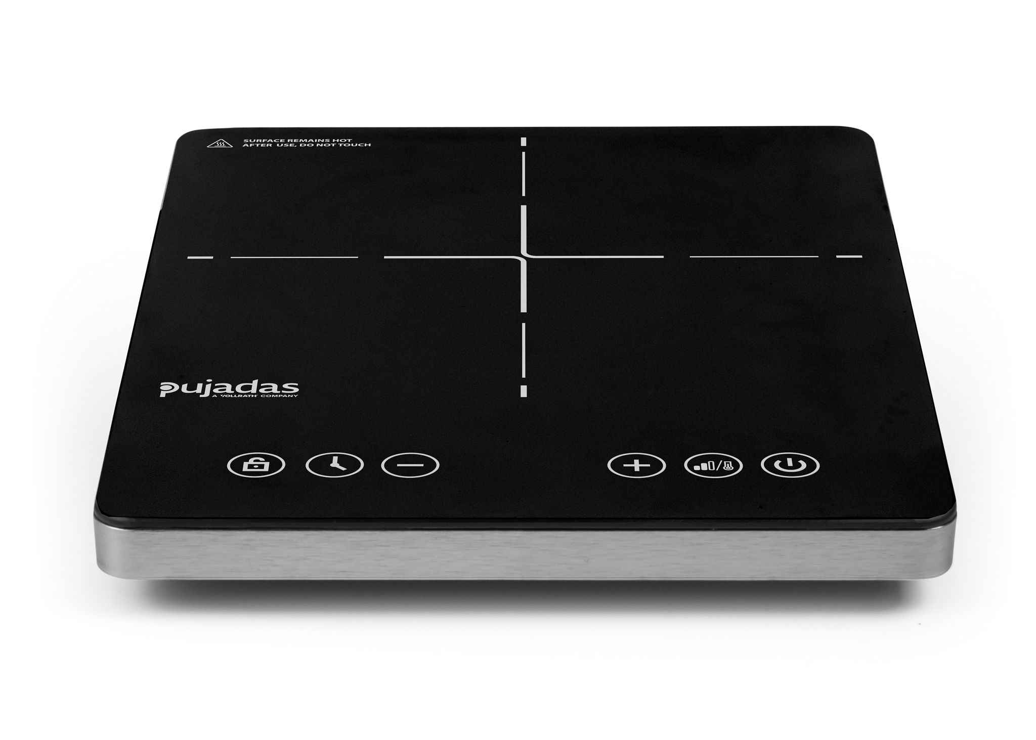 Placa de Indução Compacta 2000 W para Cozinha Profissional