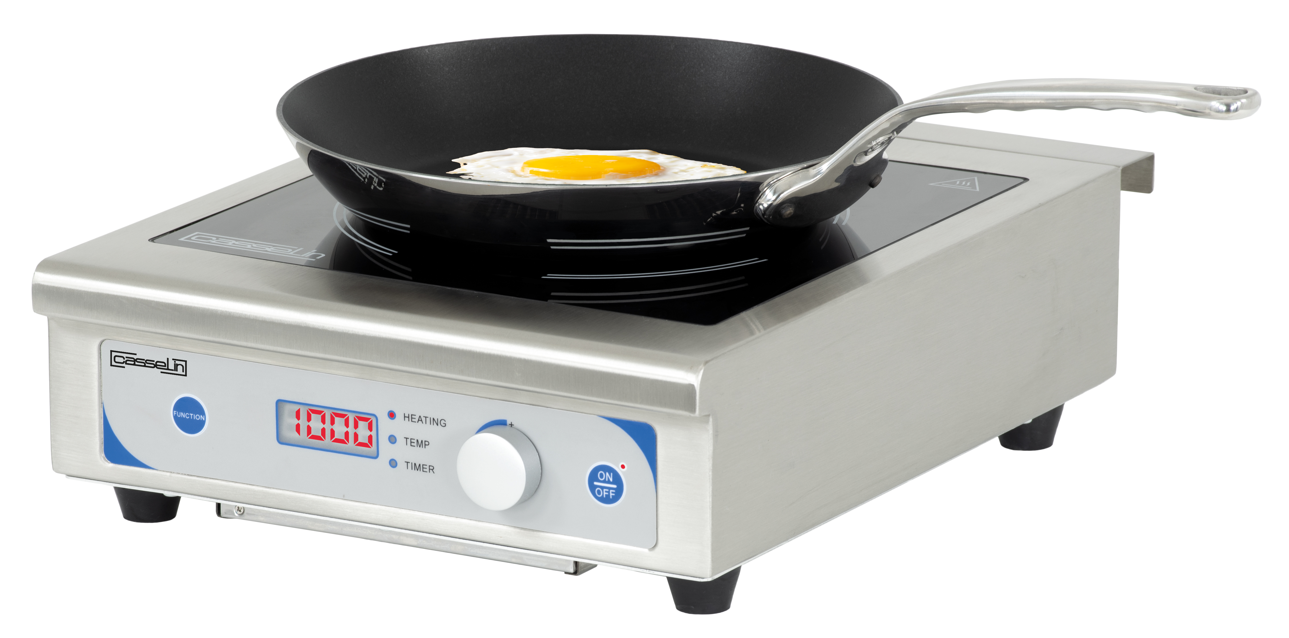 Placa de Indução Profissional 3500W para Cozinha Compacta