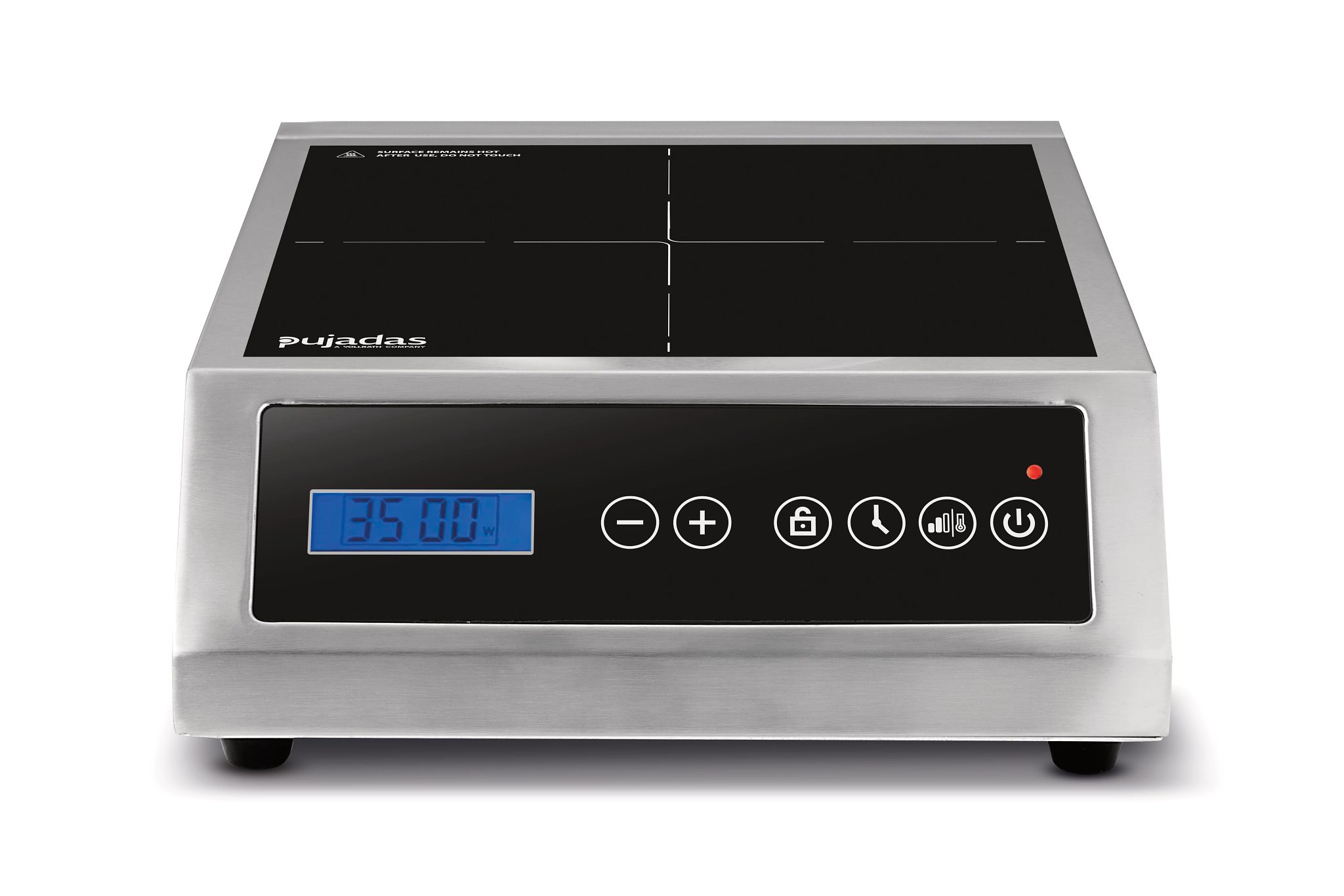 Placa de Indução Profissional 3500W com Controlo Tátil