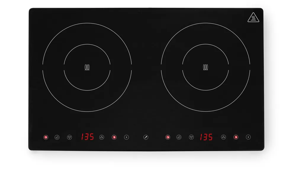 Placa de Indução Dupla 3500W – 608x370mm – Cozinha Profissional