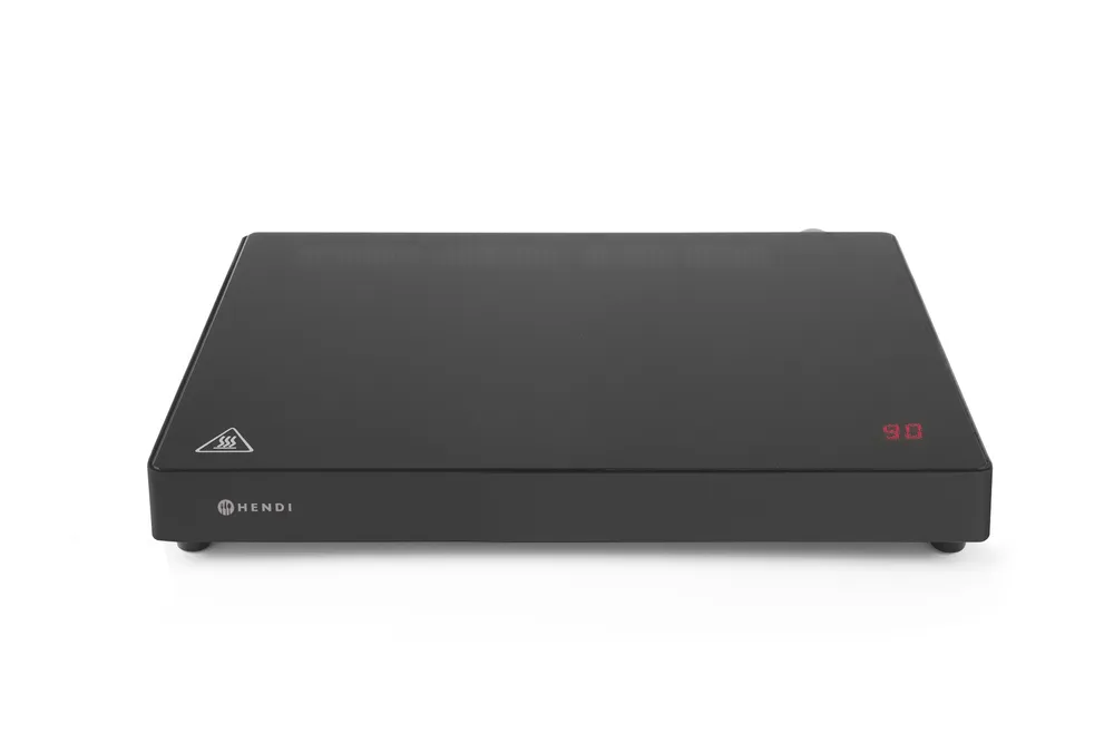 Placa de Indução Elétrica 800W, 460x315mm para Bancada