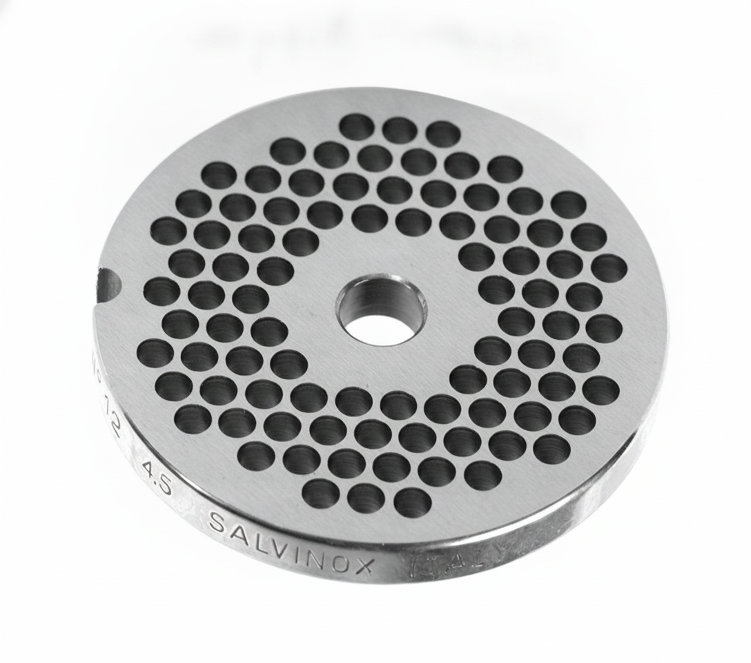 Placa Perfurada para Picador de Carne 82mm, Furos 4,5mm