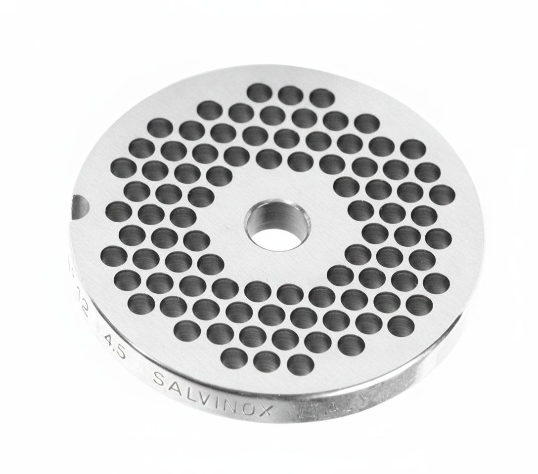 Placa Perfurada para Picador de Carne 82mm, Furos 4,5mm