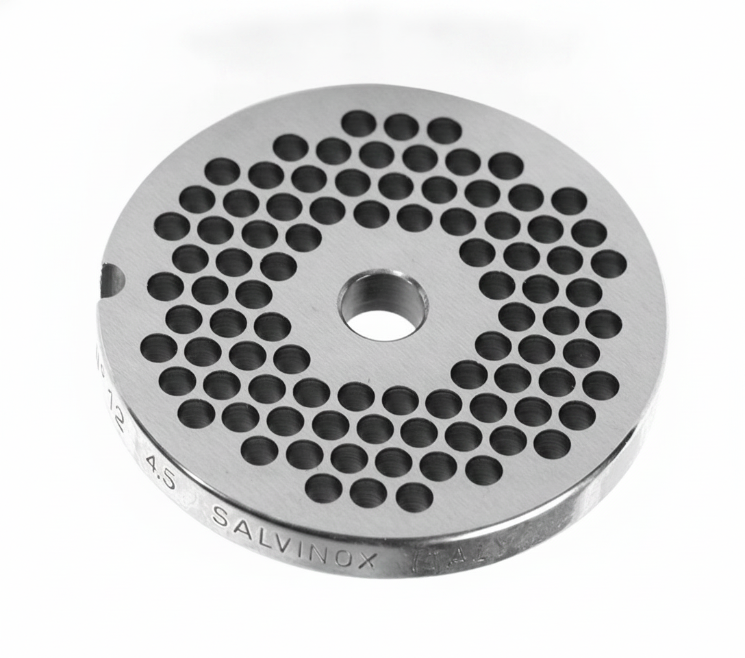 Placa Perfurada para Picador de Carne 82mm, Furos 4,5mm