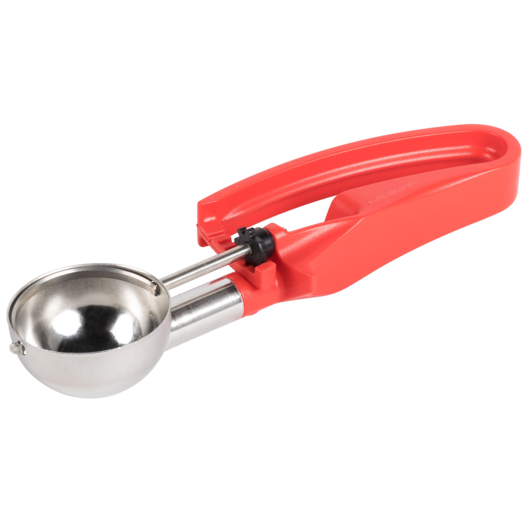 Porcionador de 45 ml com Cabo Vermelho para Cozinha Profissional