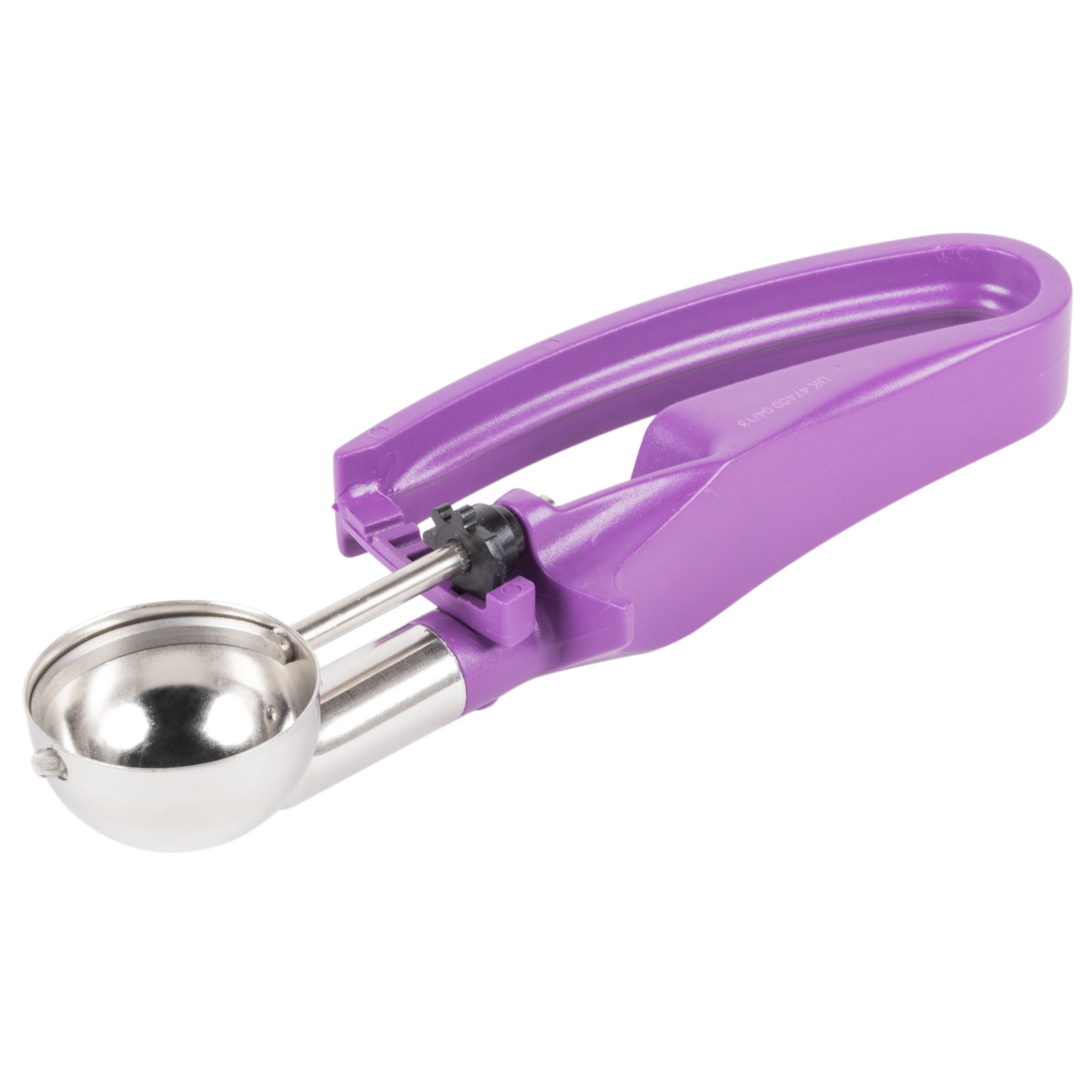 Porcionador de Pressão 21 ml Aço Inoxidável Cabo Roxo