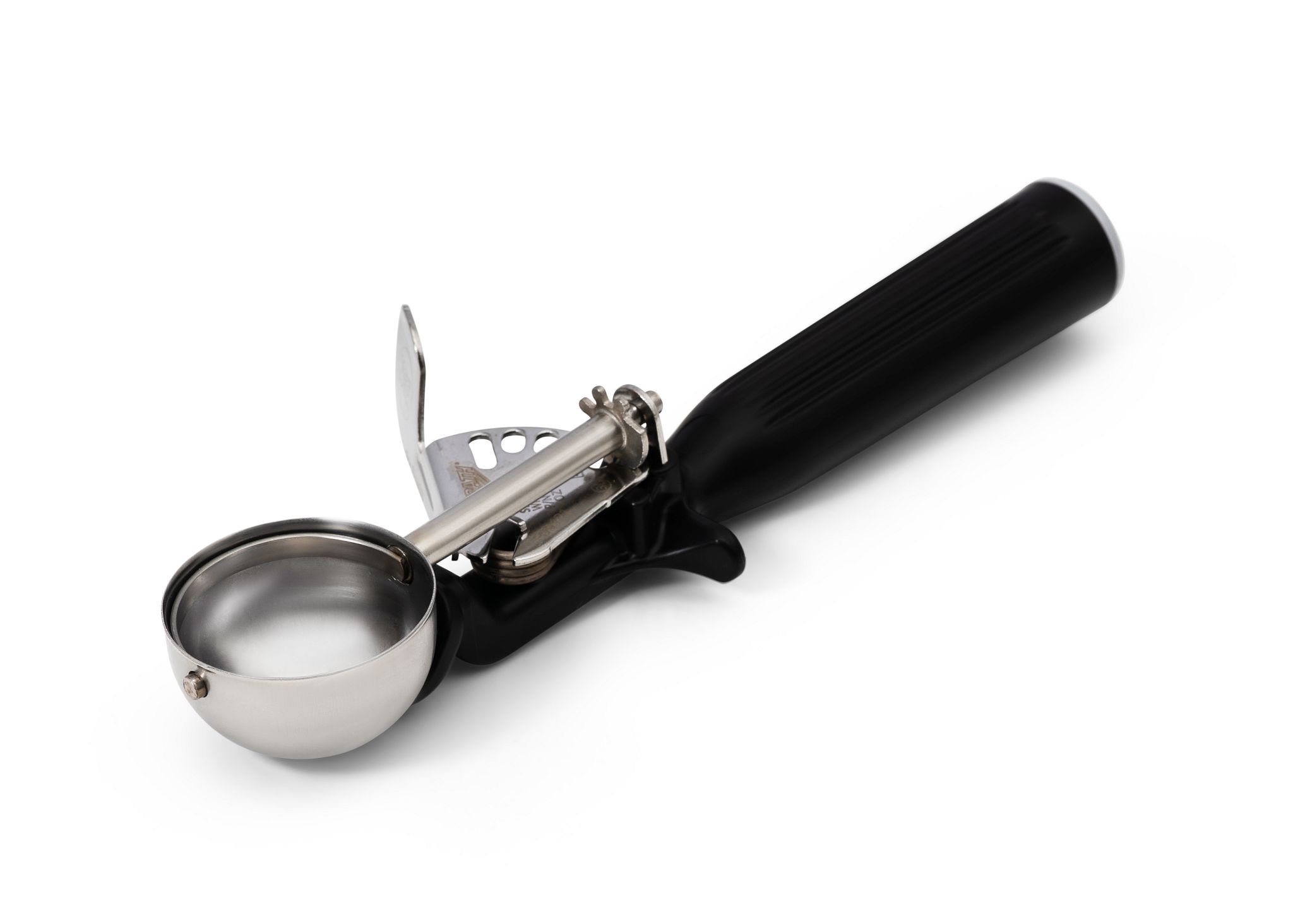 Porcionador 30 ml Aço Inoxidável com Cabo Preto