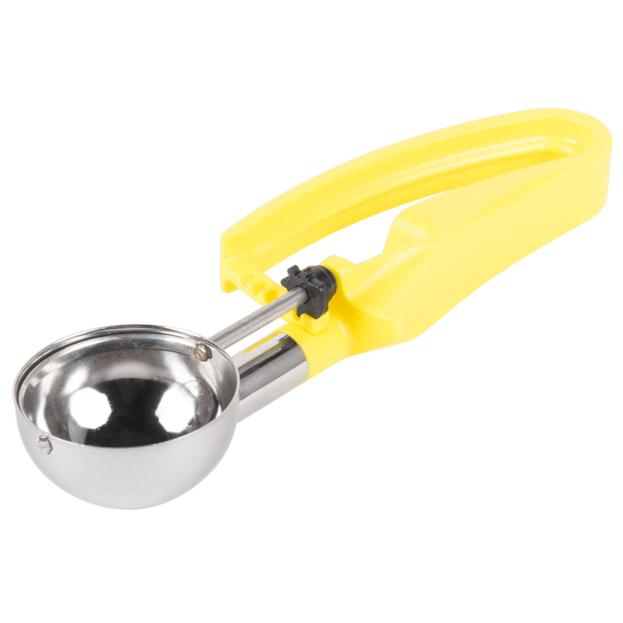 Porcionador de 53 ml com Cabo Amarelo para Cozinha Profissional