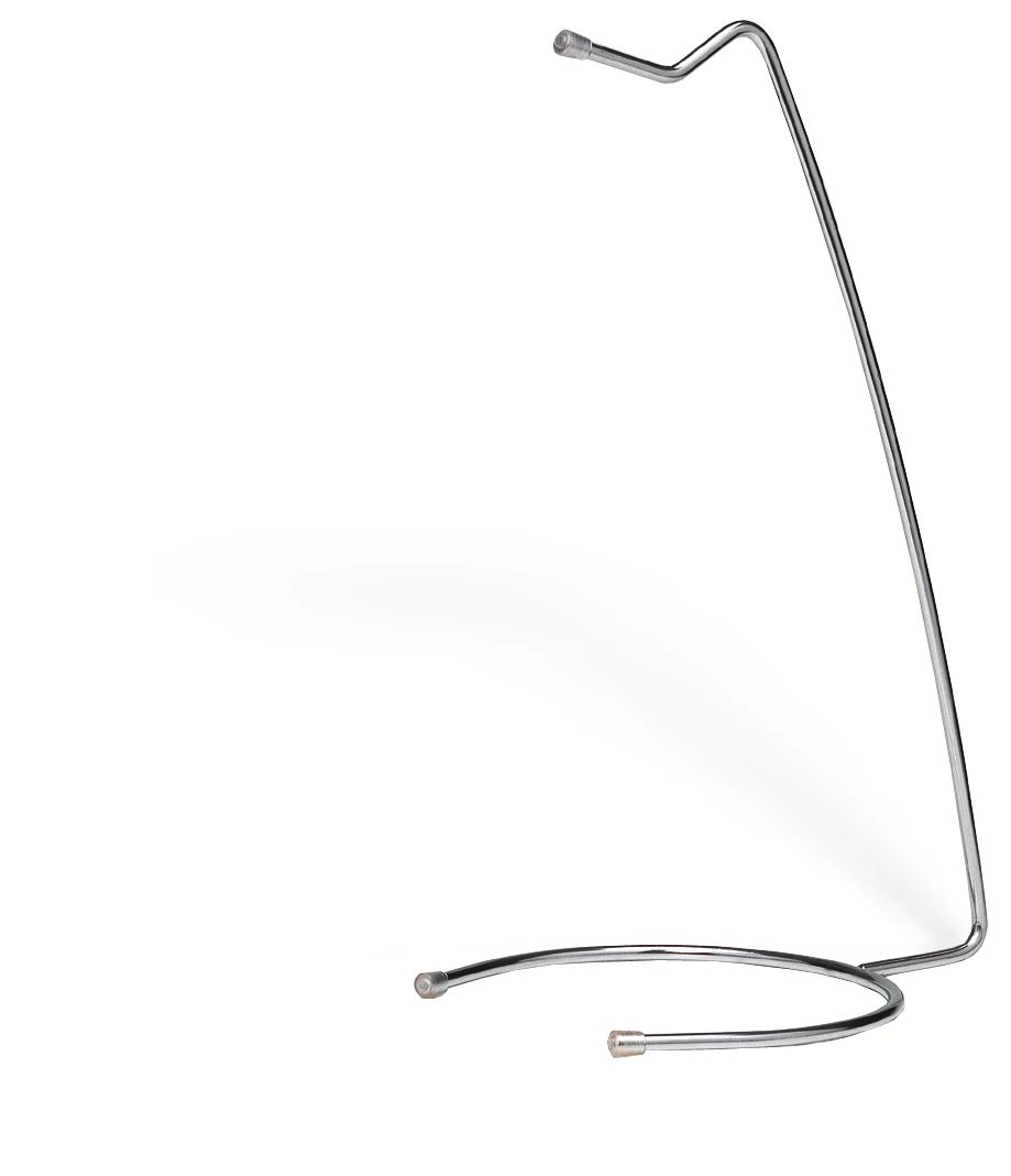 Suporte Vertical para Espetos em Aço Inoxidável 47 cm