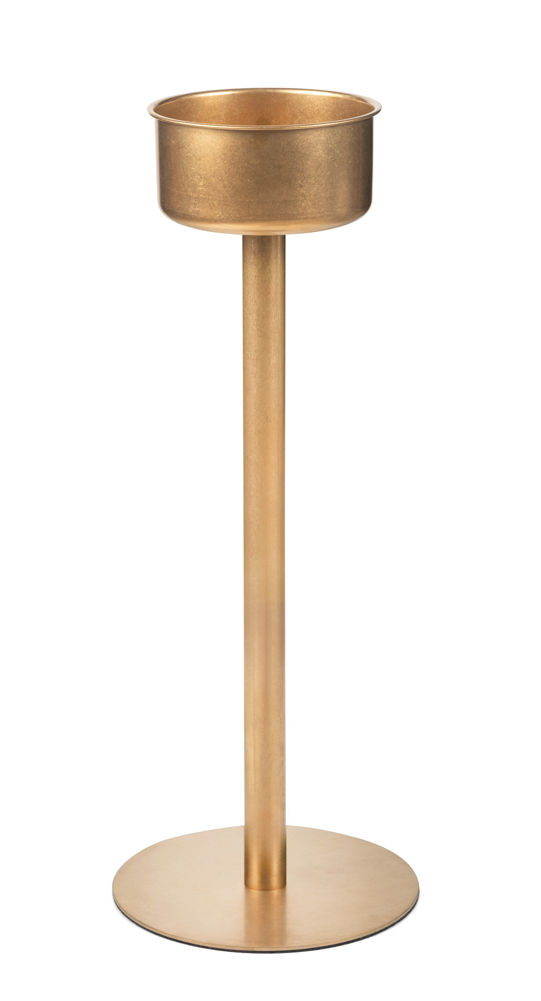 Suporte para Balde Aço Inoxidável Dourado Vintage 700mm