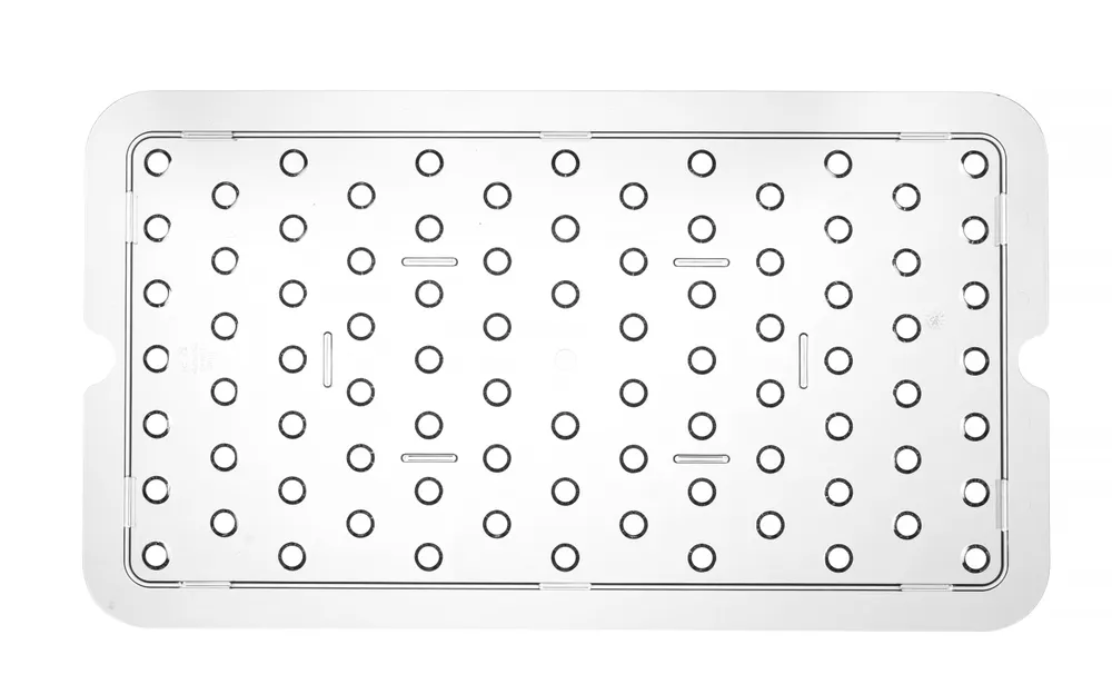 Prateleira Perfurada GN 1/1 Policarbonato Transparente 467x263mm