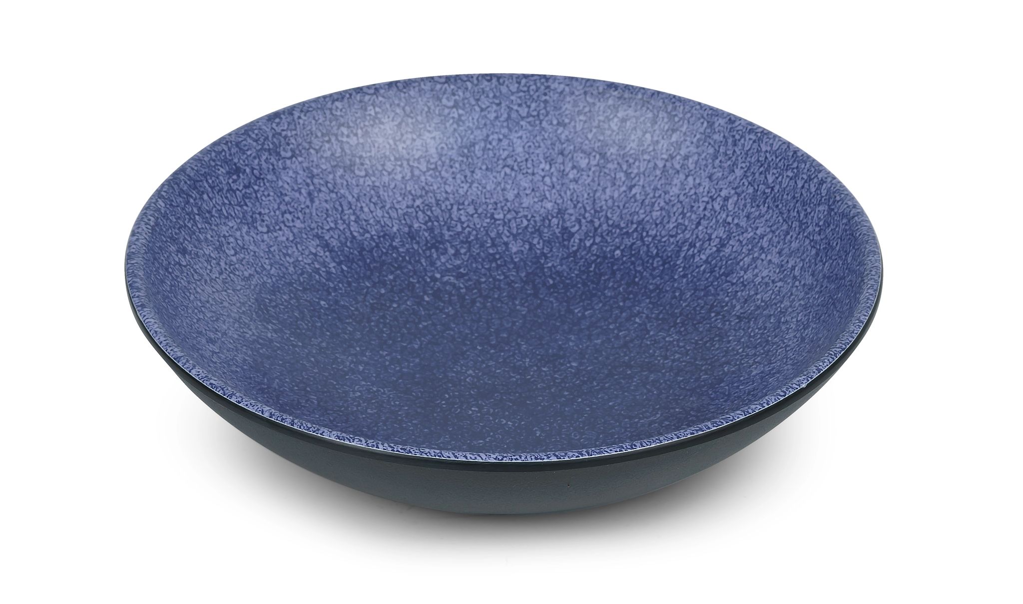 Prato Fundo Melamina Azul Volcano 25 cm