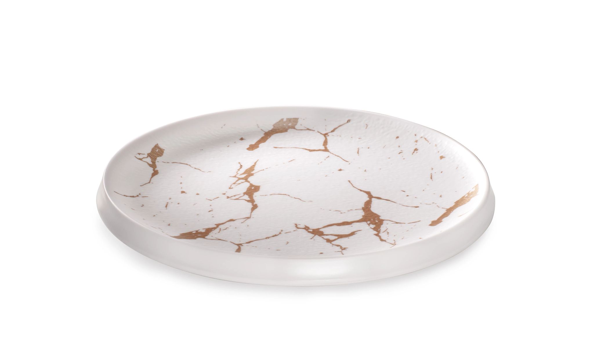 Prato Melamina Volcano 23 cm para Serviço de Mesa