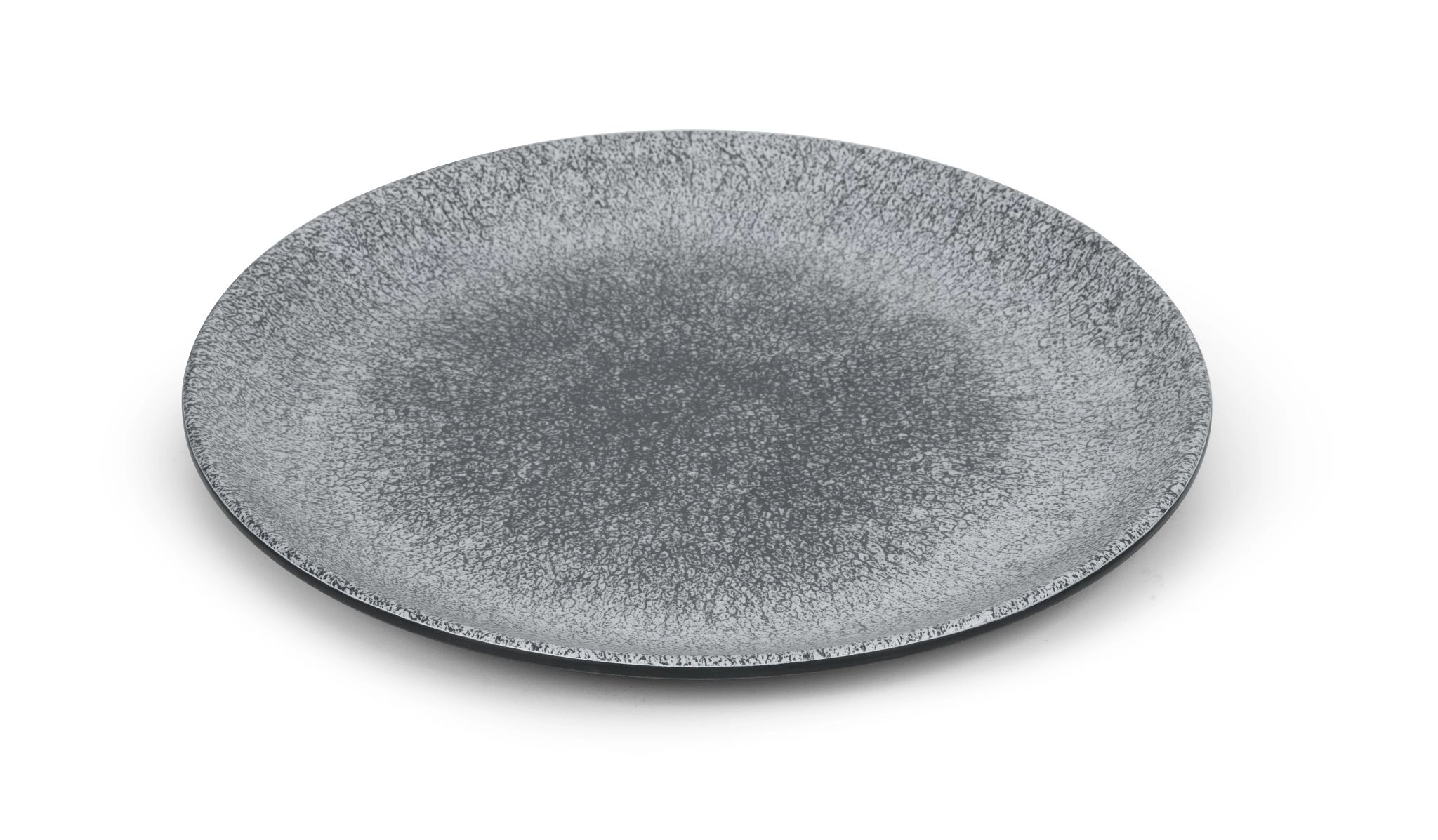 Prato Melamina Cinzento 23 cm para Serviço de Mesa