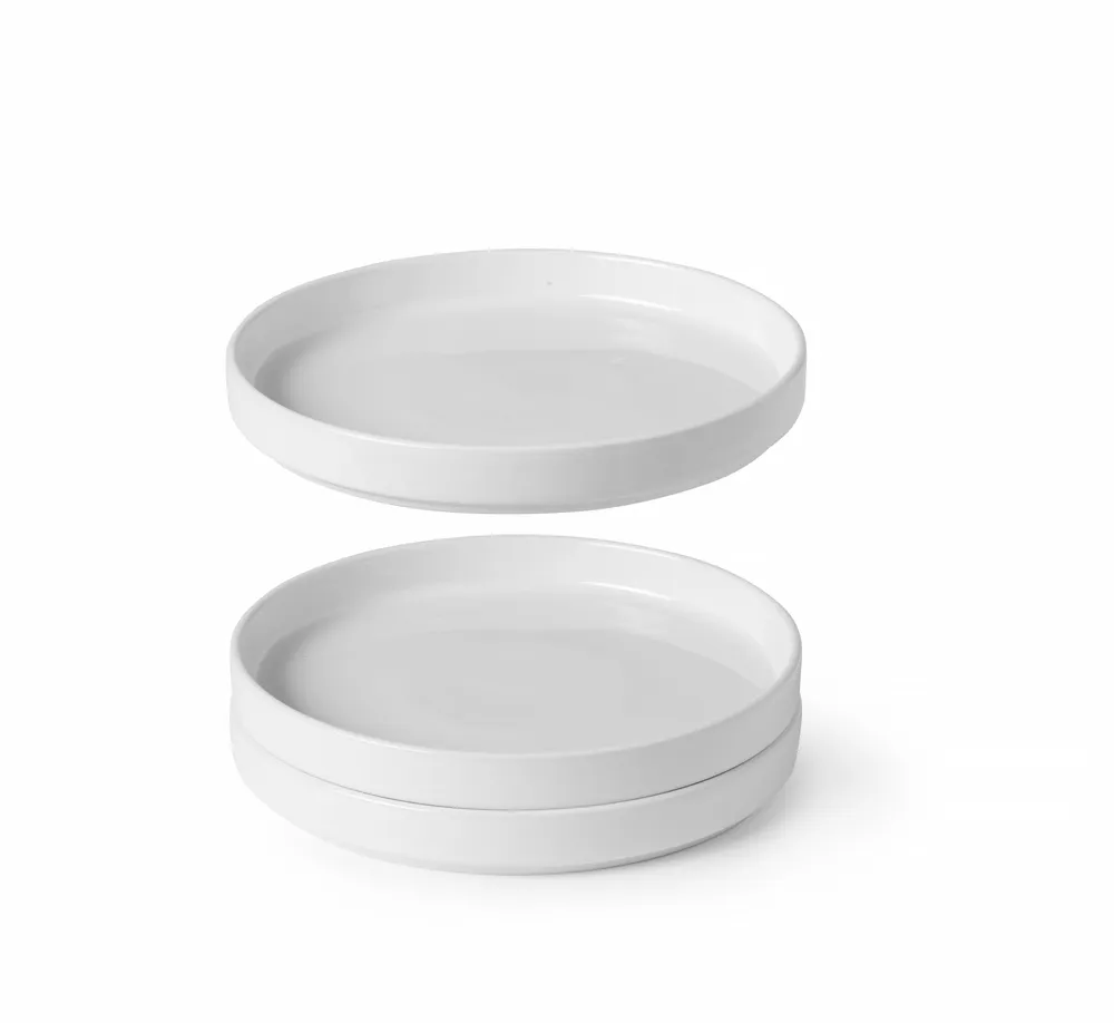 Prato de Porcelana Oslo ⌀280mm Branco p/ Serviço Profissional