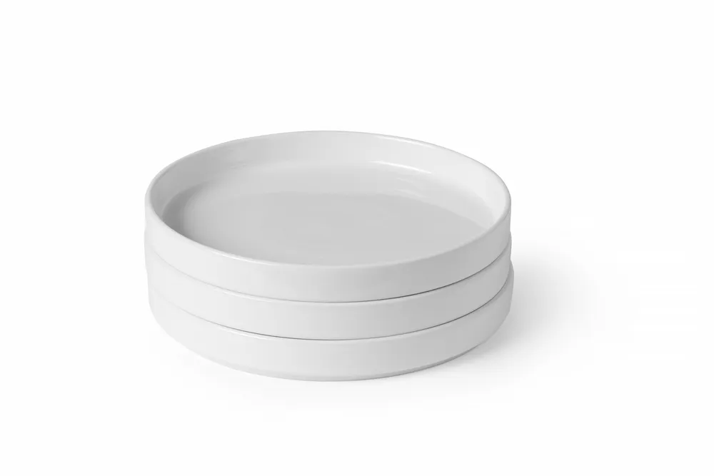 Prato de Porcelana Oslo ⌀280mm Branco p/ Serviço Profissional