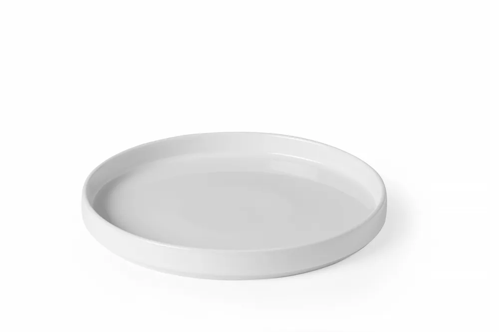 Prato de Porcelana Oslo ⌀280mm Branco p/ Serviço Profissional