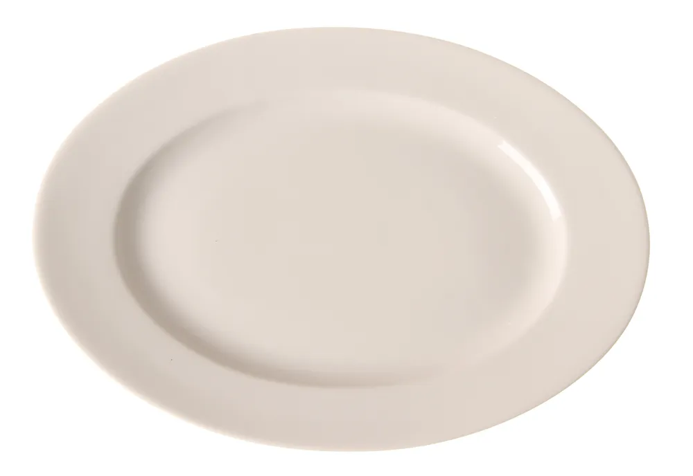 Travessa Oval de Porcelana 310x220mm – Resistência Profissional