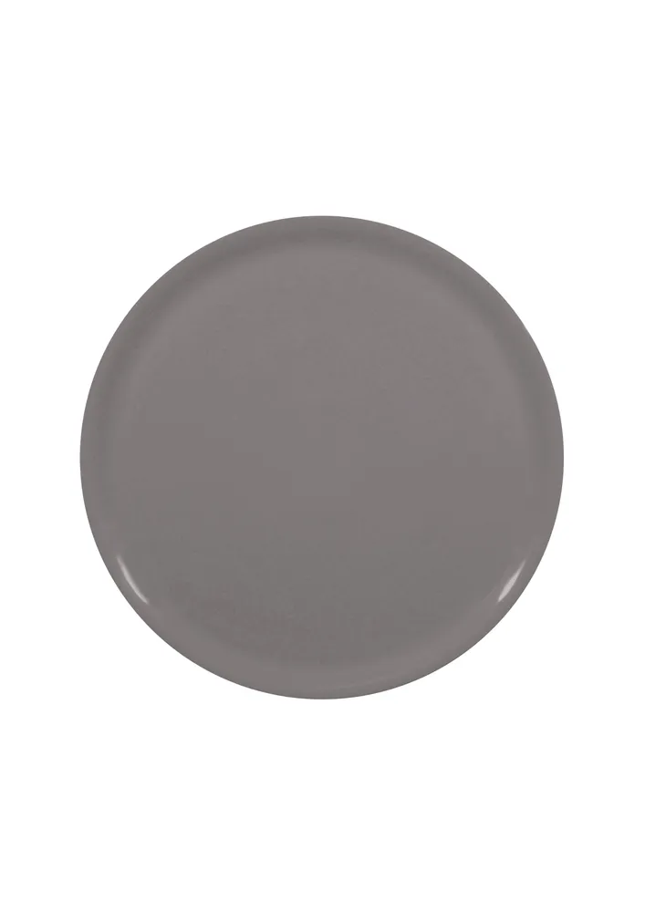 Prato de Pizza Ø330mm Cinzento-Escuro para Serviço Profissional