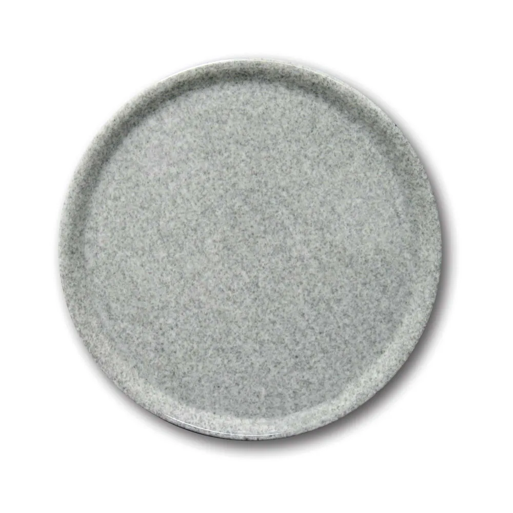 Prato de Pizza Profissional em Porcelana Efeito Granito ⌀330mm