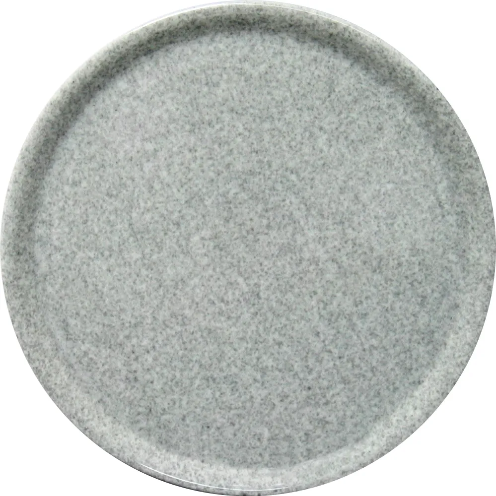 Prato de Pizza Profissional em Porcelana Efeito Granito ⌀330mm