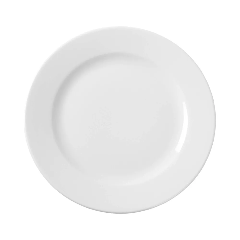 Prato Raso Porcelana 300mm para Serviço de Mesa Profissional
