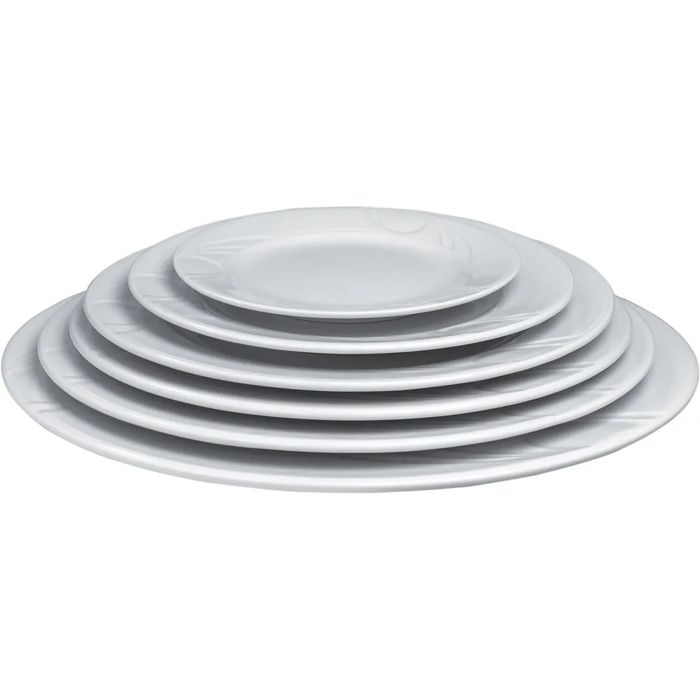 Prato Raso Porcelana Branca Profissional ø240mm
