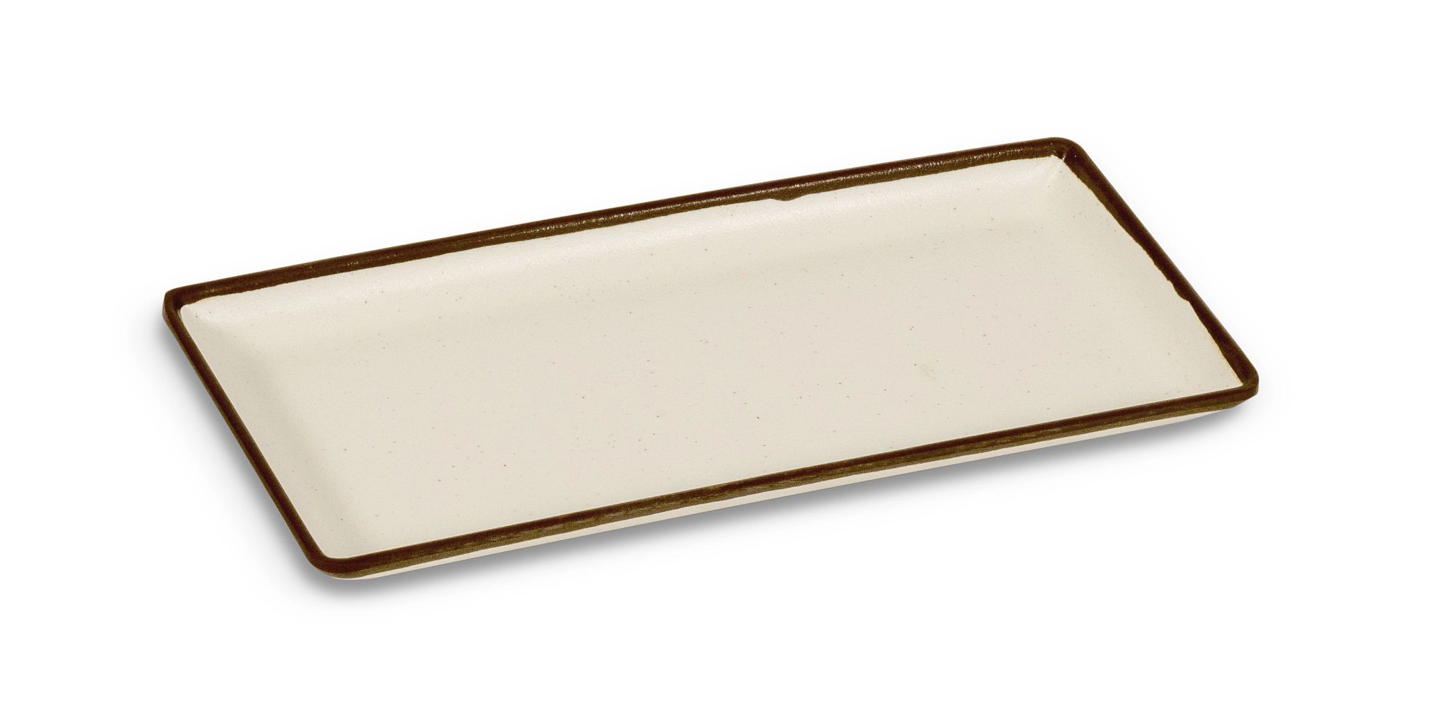 Travessa Retangular Melamina 21,5x9,5 cm para Serviço