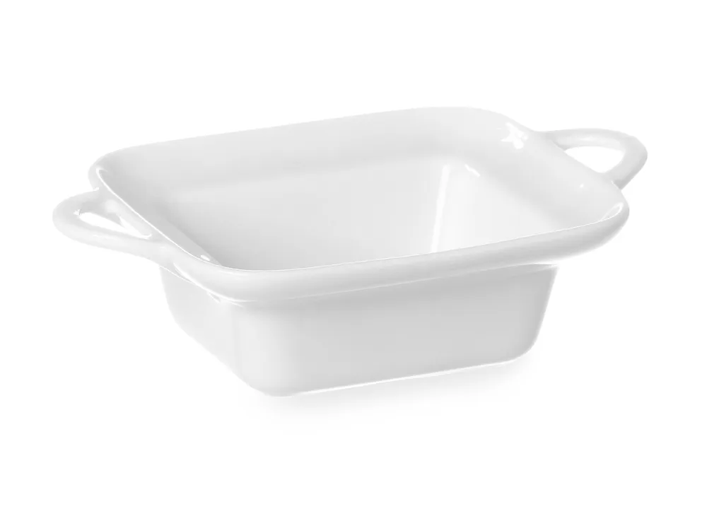 Prato Retangular para Tapas 0.11L Porcelana 160x101mm