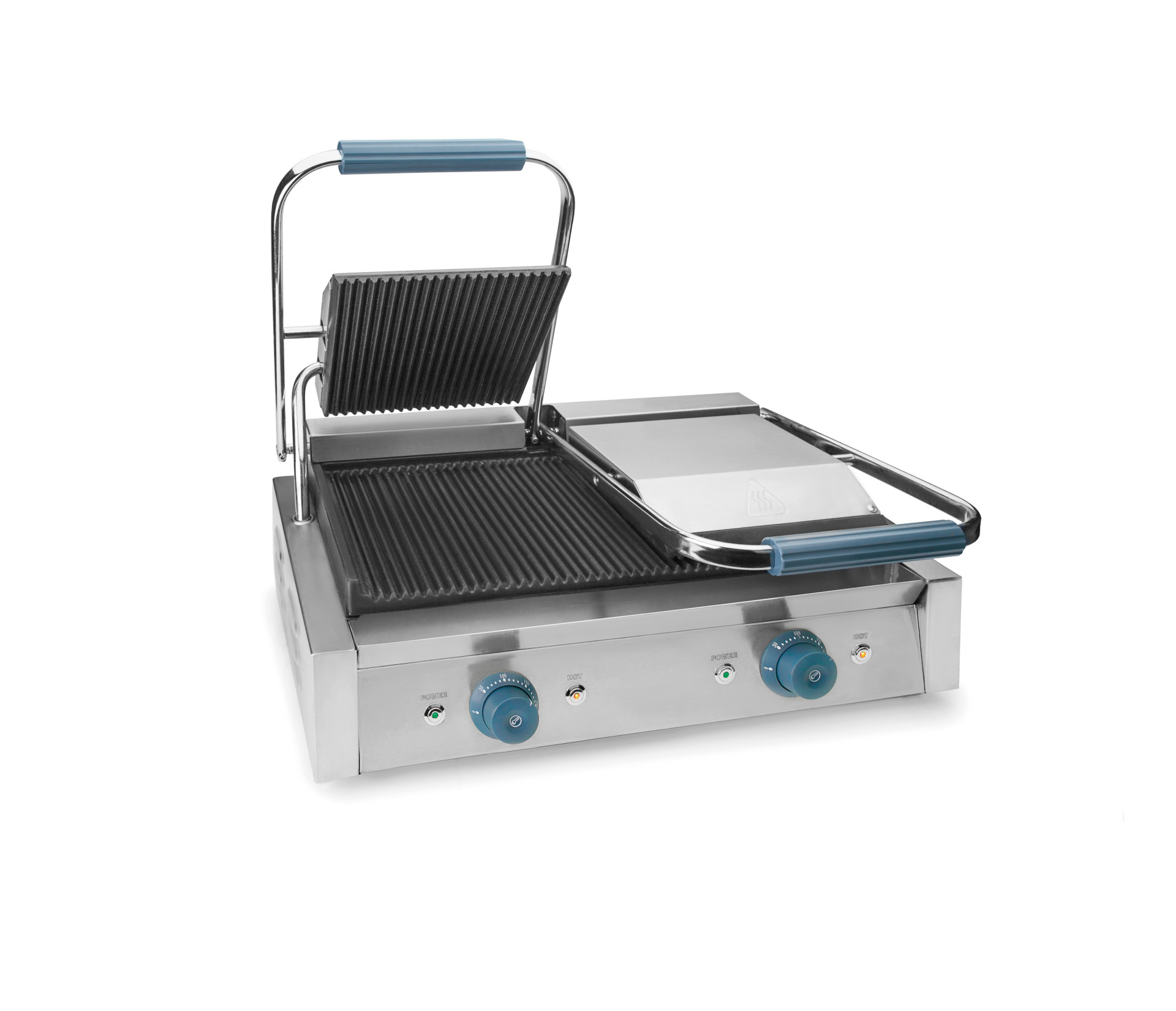 Prensa Grill Duplo Elétrica 4.4 kW para Cozinha Profissional