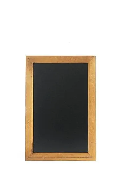 Quadro de Parede Preto 300x400mm com Moldura de Madeira