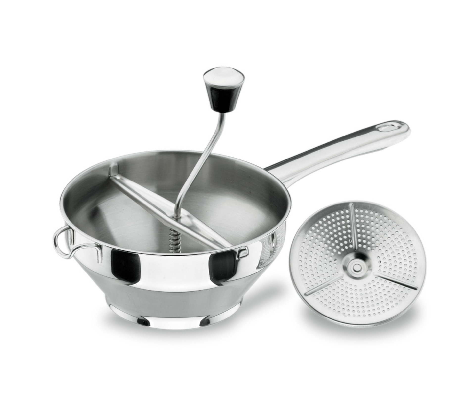Rala Legumes Manual Inox 1,5 L com 2 Discos para Cozinha Profissional