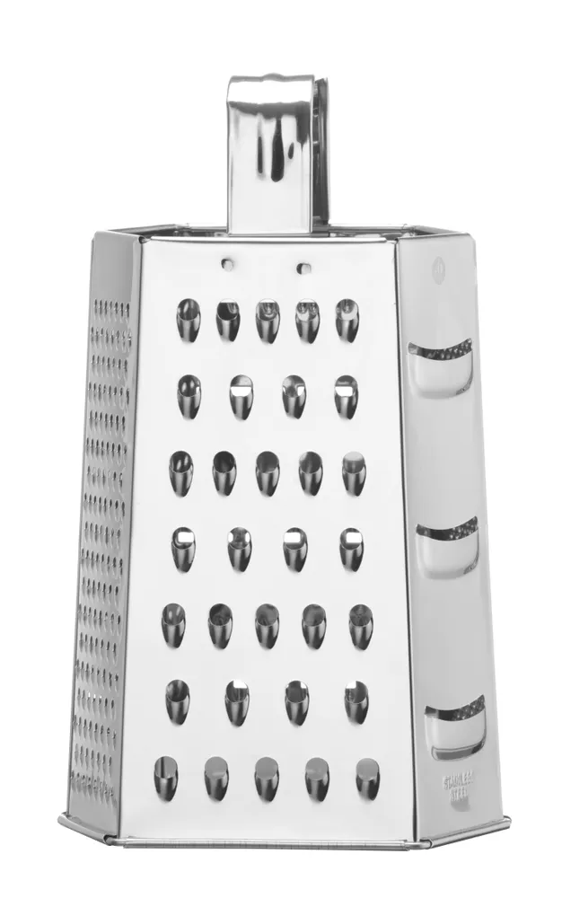Ralador de 6 Lados em Aço Inoxidável 135x113x215mm