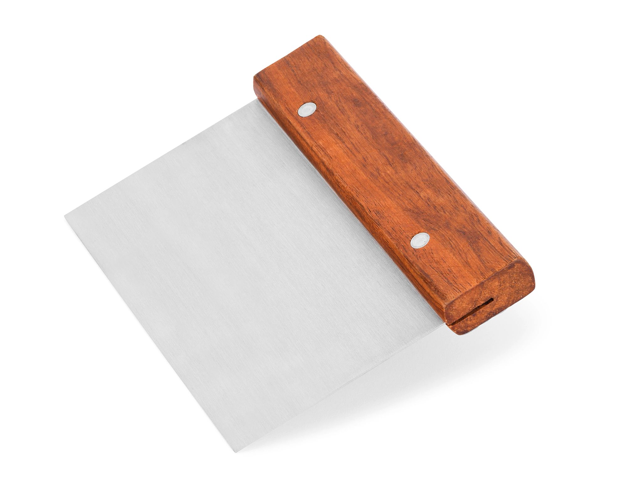 Raspador de Massa Inox 15.2 cm com Cabo de Madeira