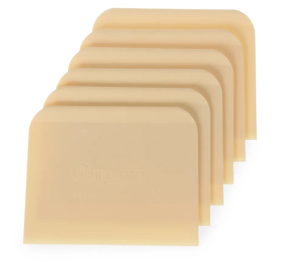 Raspador de Massa Retangular 120x96mm - Conjunto de 6 Unidades
