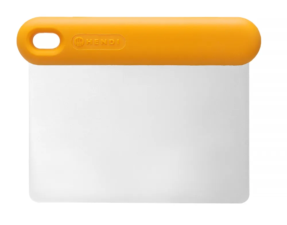 Raspador de Massa de Pizza Profissional em Aço Inox 128x98mm