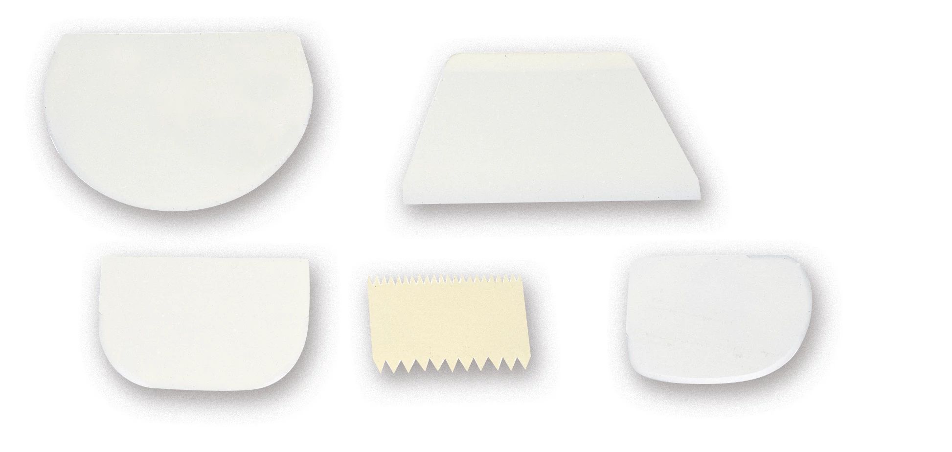 Raspador Trapezoidal Polipropileno 221 x 130 mm para Cozinha