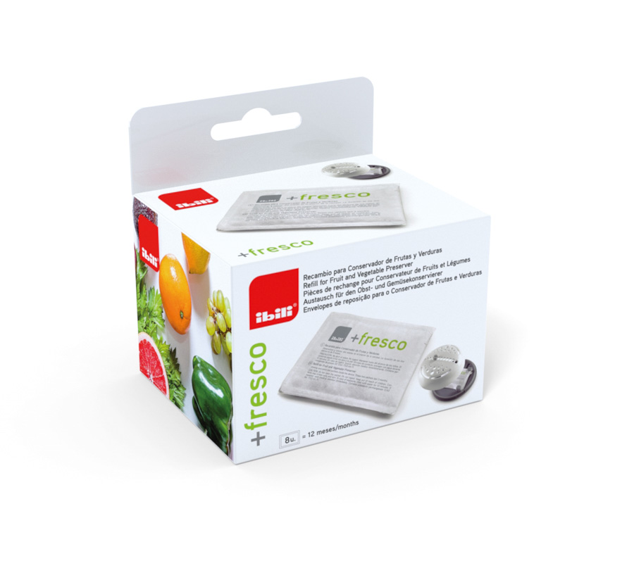 Recambio Conservador Frutas e Vegetais - 8 Saquetas (12 Meses)